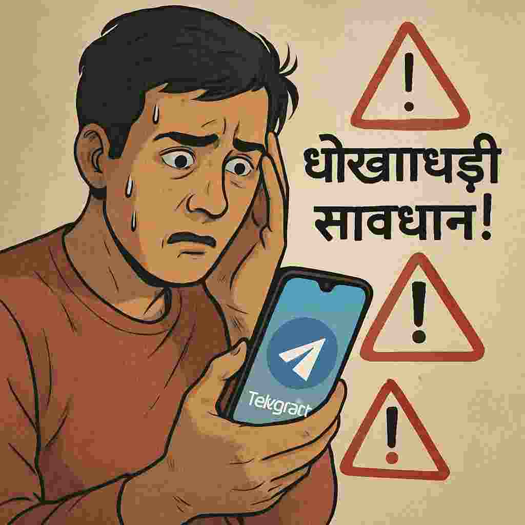 Telegram पर नए-नए ठगी के तरीके: खुद को कैसे रखें Safe?